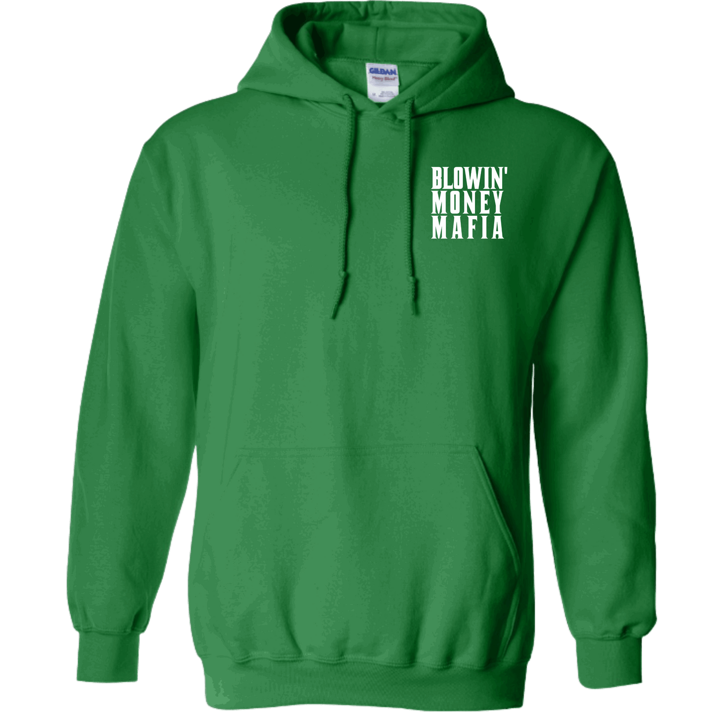 ST. PADDY'S DAY BLOWIN' MONEY MAFIA GREEN HOODIE