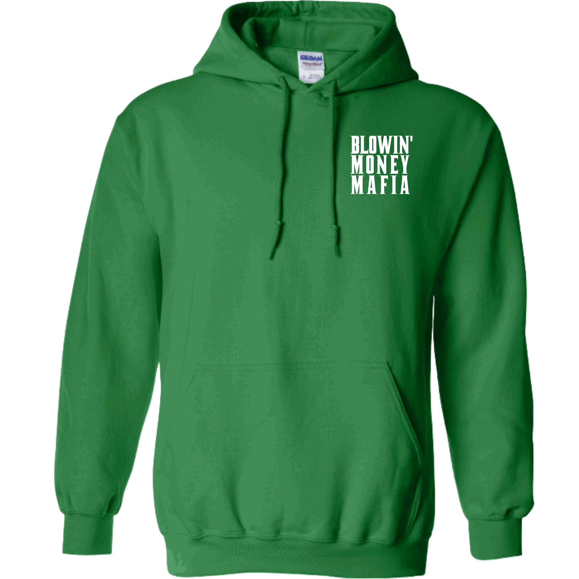 ST. PADDY'S DAY BLOWIN' MONEY MAFIA GREEN HOODIE