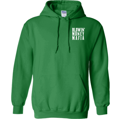 ST. PADDY'S DAY BLOWIN' MONEY MAFIA GREEN HOODIE