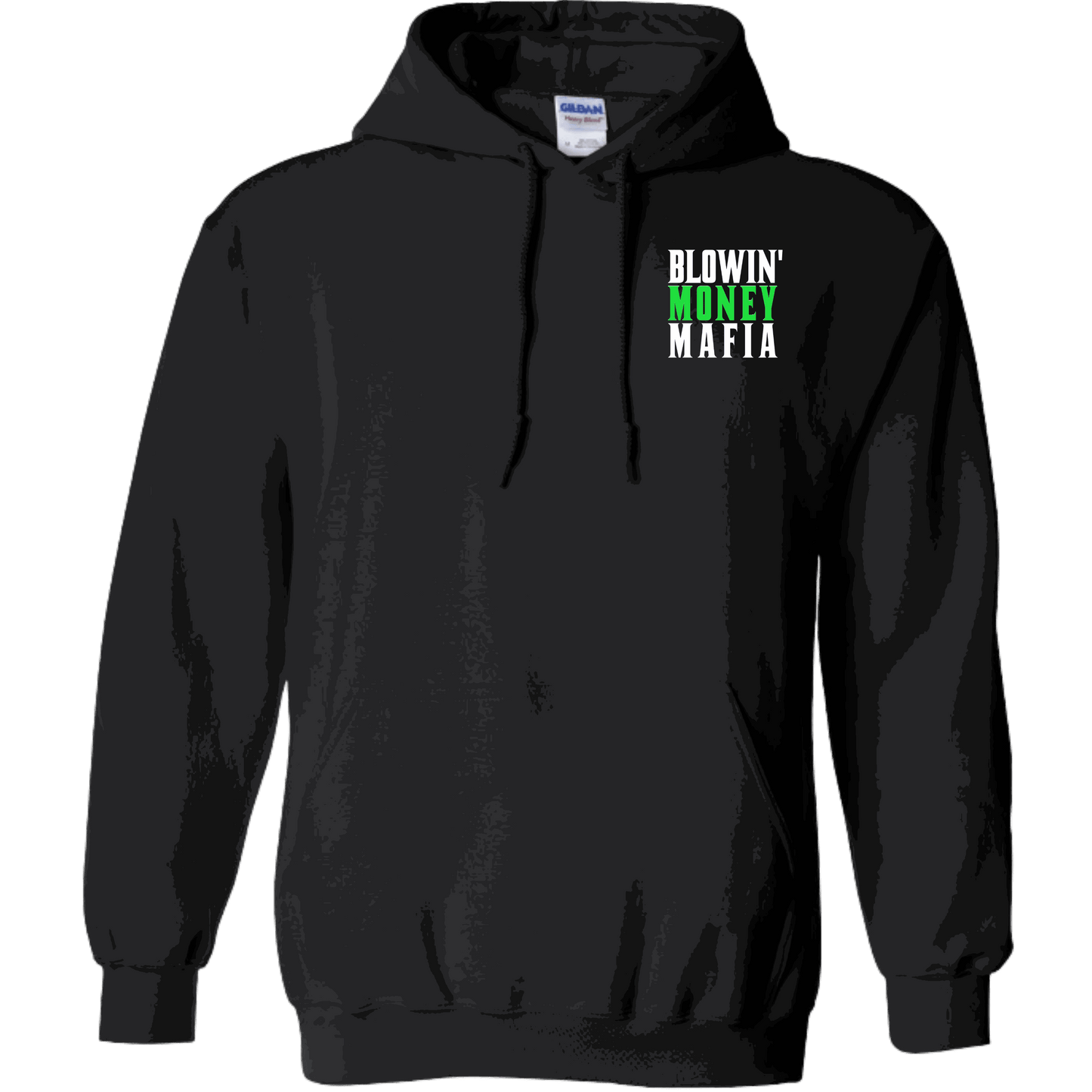 ST. PADDY'S DAY BLOWIN' MONEY MAFIA BLACK HOODIE