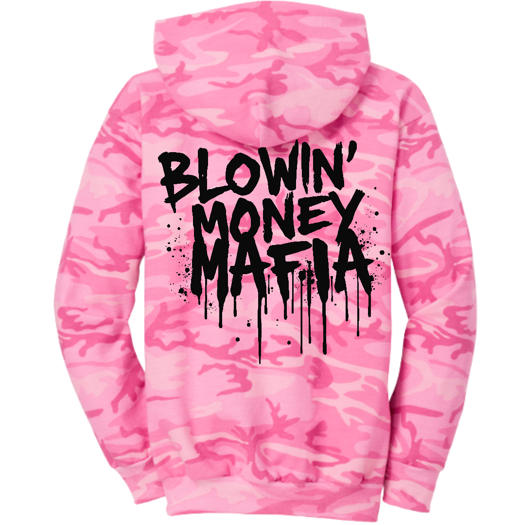Predator Hoodie - Pink Camo
