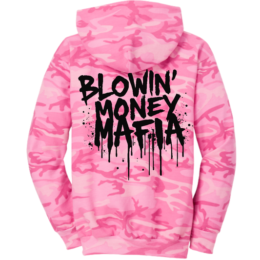 Predator Hoodie - Pink Camo