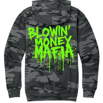 Predator Hoodie - Black Camo