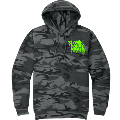 Predator Hoodie - Black Camo