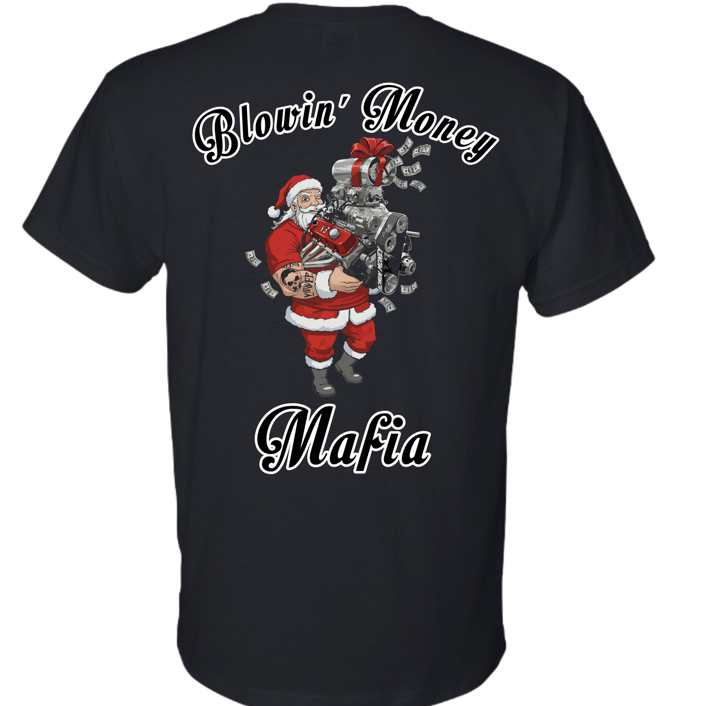 Bad A$$ Santa - Tee, Hoodie, Long Sleeve