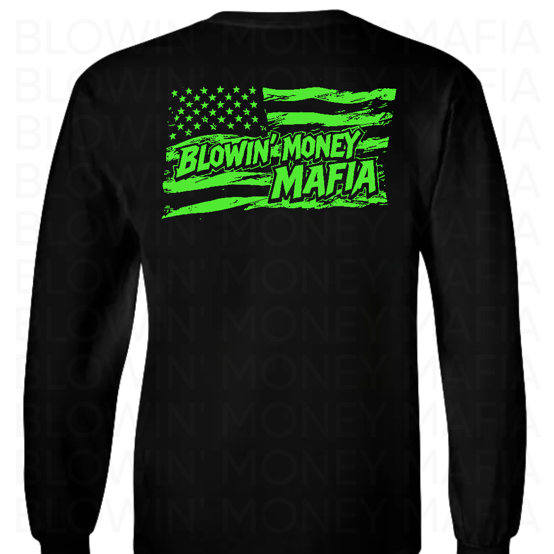 Neon Patriot - Tee, Hoodie, Long Sleeve