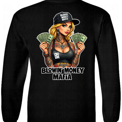 Pay Up Pin-Up - Tee, Hoodie, Long Sleeve