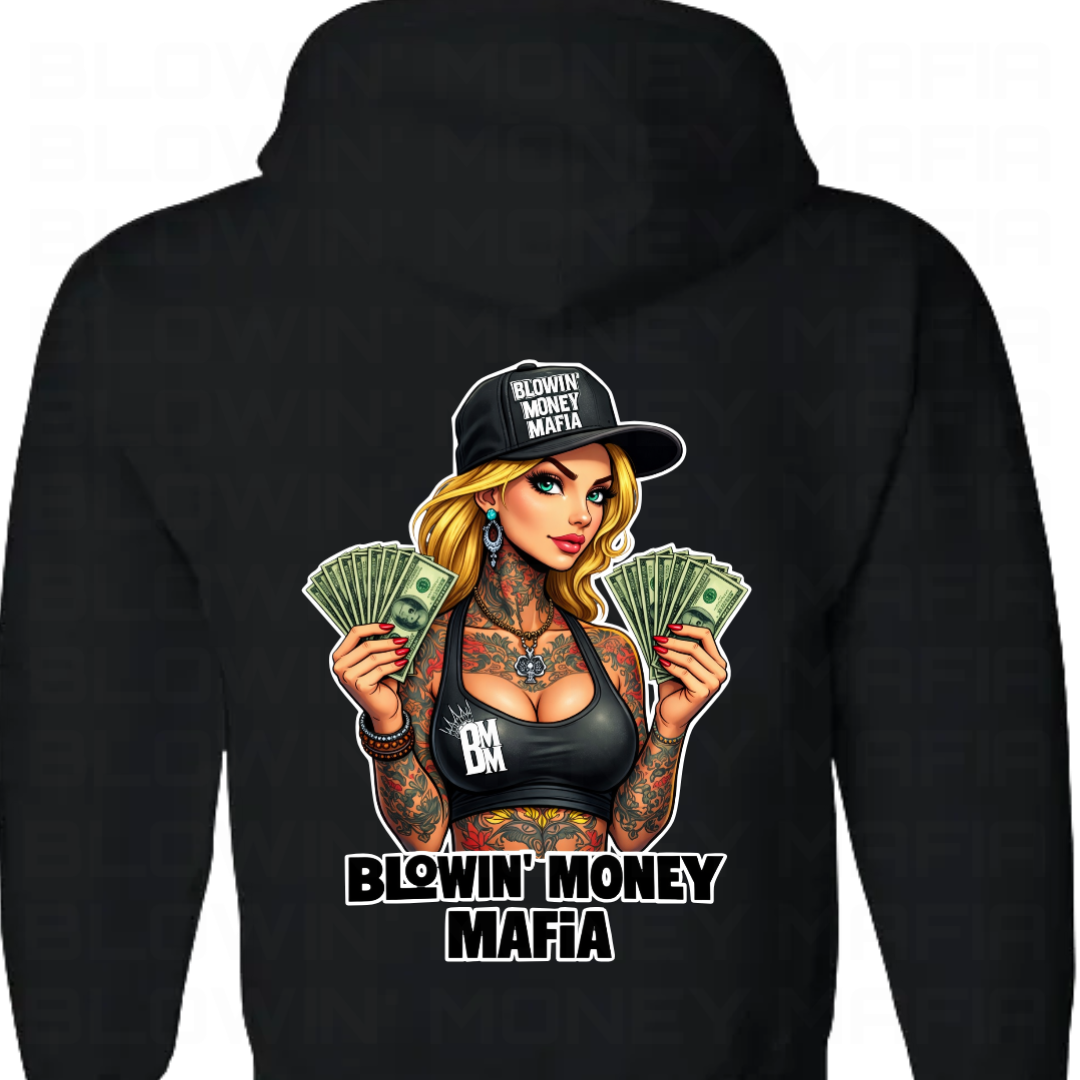 Pay Up Pin-Up - Tee, Hoodie, Long Sleeve