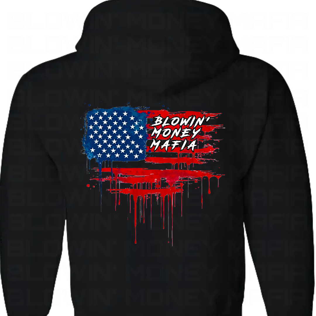 Drippin' Patriot - Tee, Hoodie, Long Sleeve