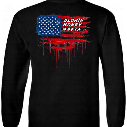 Drippin' Patriot - Tee, Hoodie, Long Sleeve