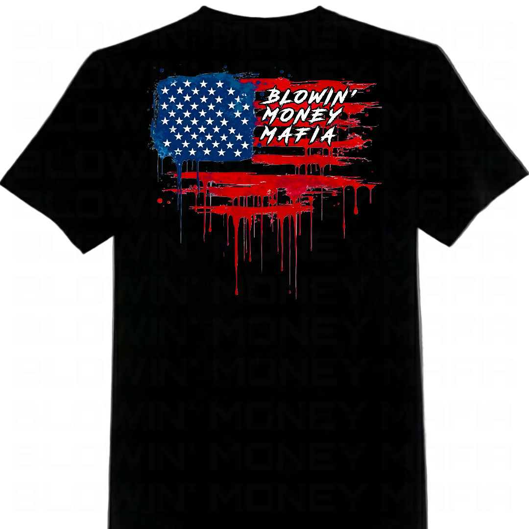 Drippin' Patriot - Tee, Hoodie, Long Sleeve