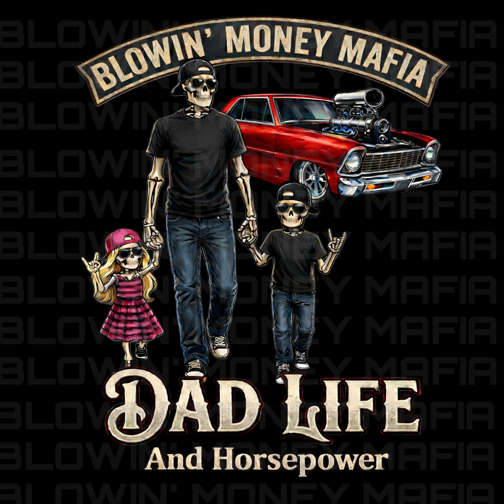 Dad LIfe & HP - Tee, Hoodie, Long Sleeve