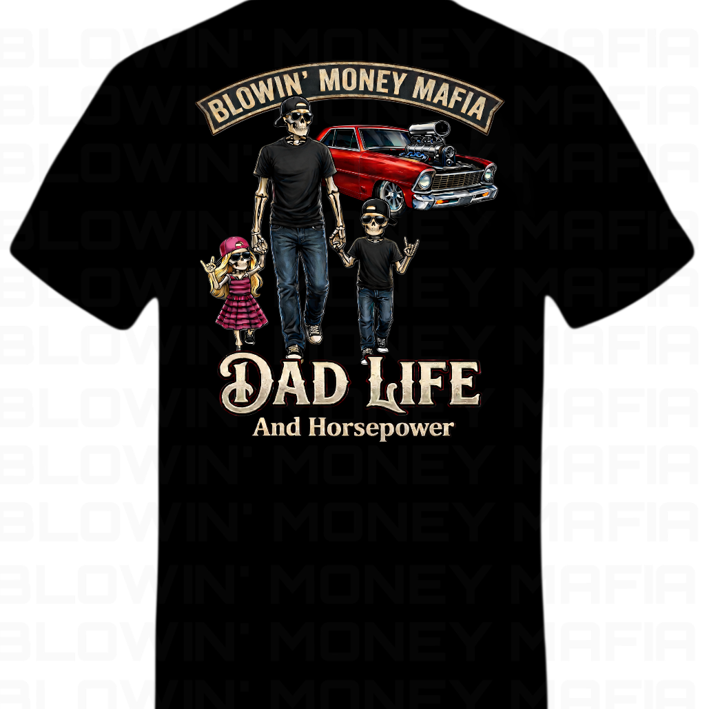 Dad LIfe & HP - Tee, Hoodie, Long Sleeve