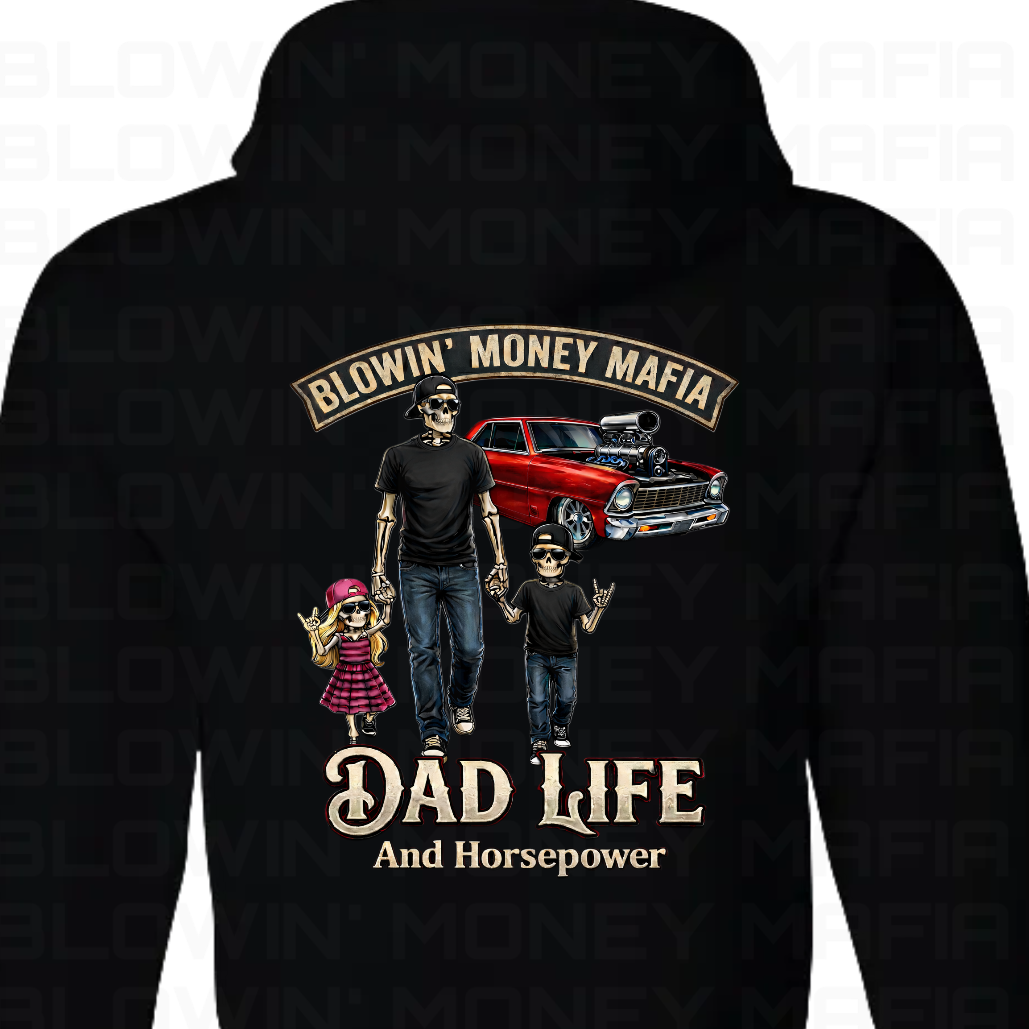 Dad LIfe & HP - Tee, Hoodie, Long Sleeve