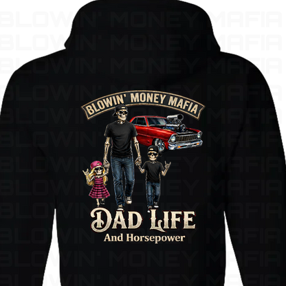 Dad LIfe & HP - Tee, Hoodie, Long Sleeve