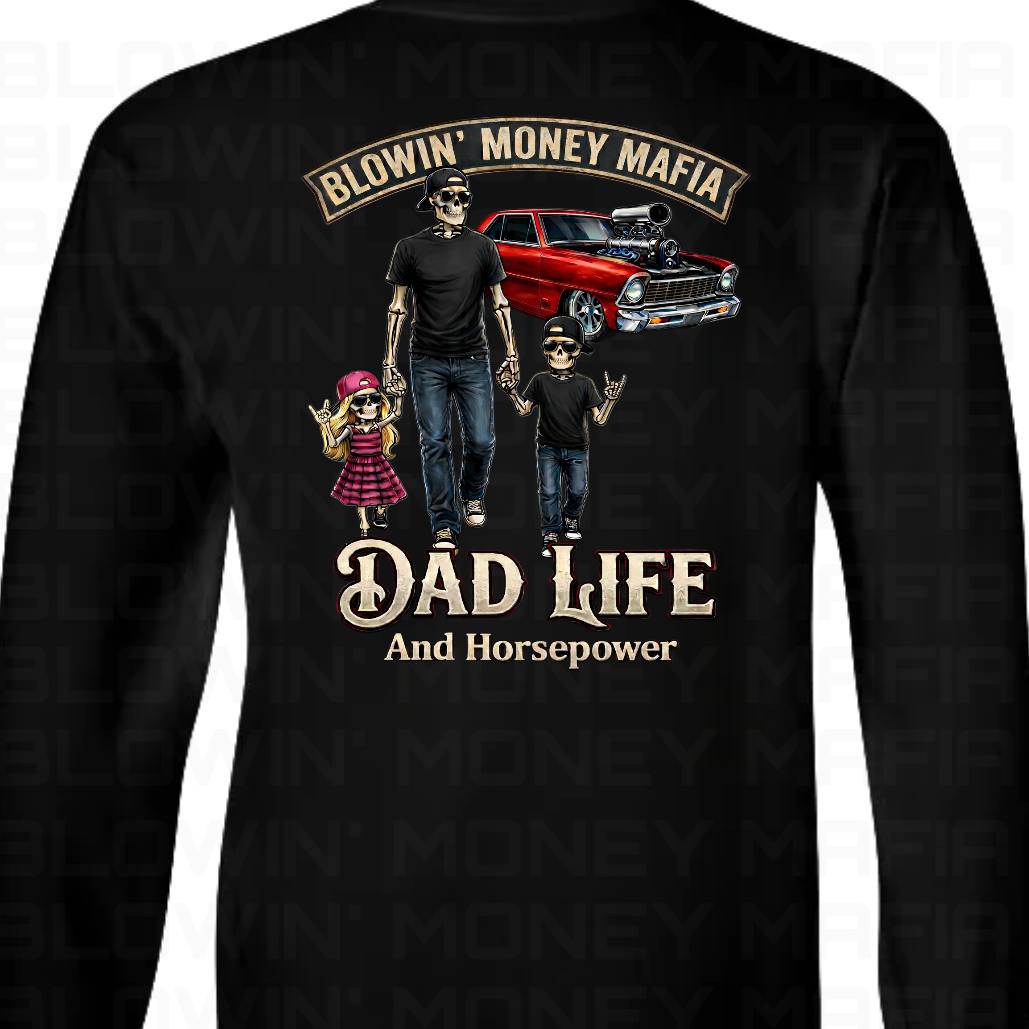 Dad LIfe & HP - Tee, Hoodie, Long Sleeve
