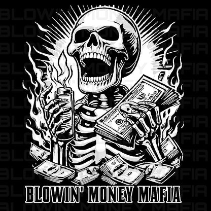 Money To Burn WHITE- Tee, Hoodie, Long Sleeve
