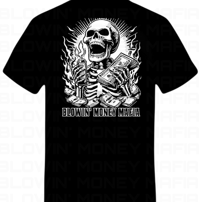 Money To Burn WHITE- Tee, Hoodie, Long Sleeve