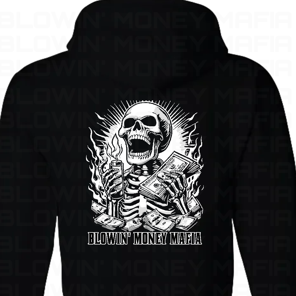 Money To Burn WHITE- Tee, Hoodie, Long Sleeve