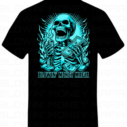 Money To Burn TEAL- Tee, Hoodie, Long Sleeve