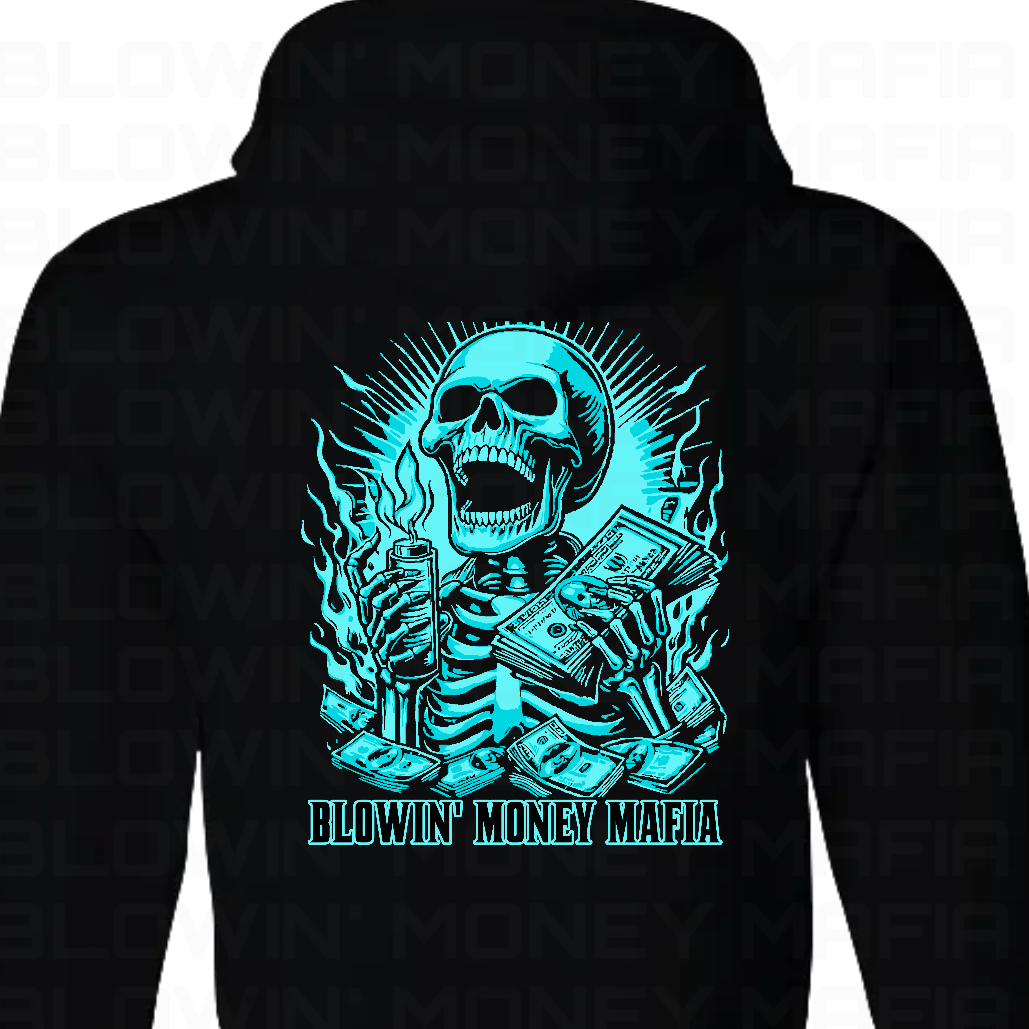 Money To Burn TEAL- Tee, Hoodie, Long Sleeve