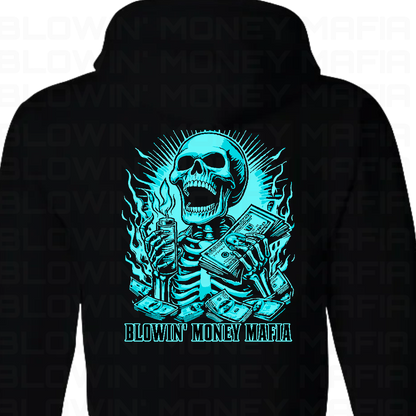 Money To Burn TEAL- Tee, Hoodie, Long Sleeve