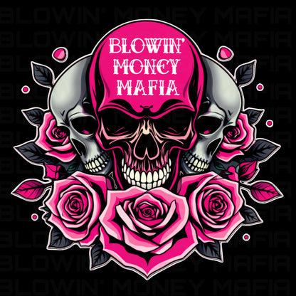 Roses & Skulls - Tee, Hoodie, Long Sleeve