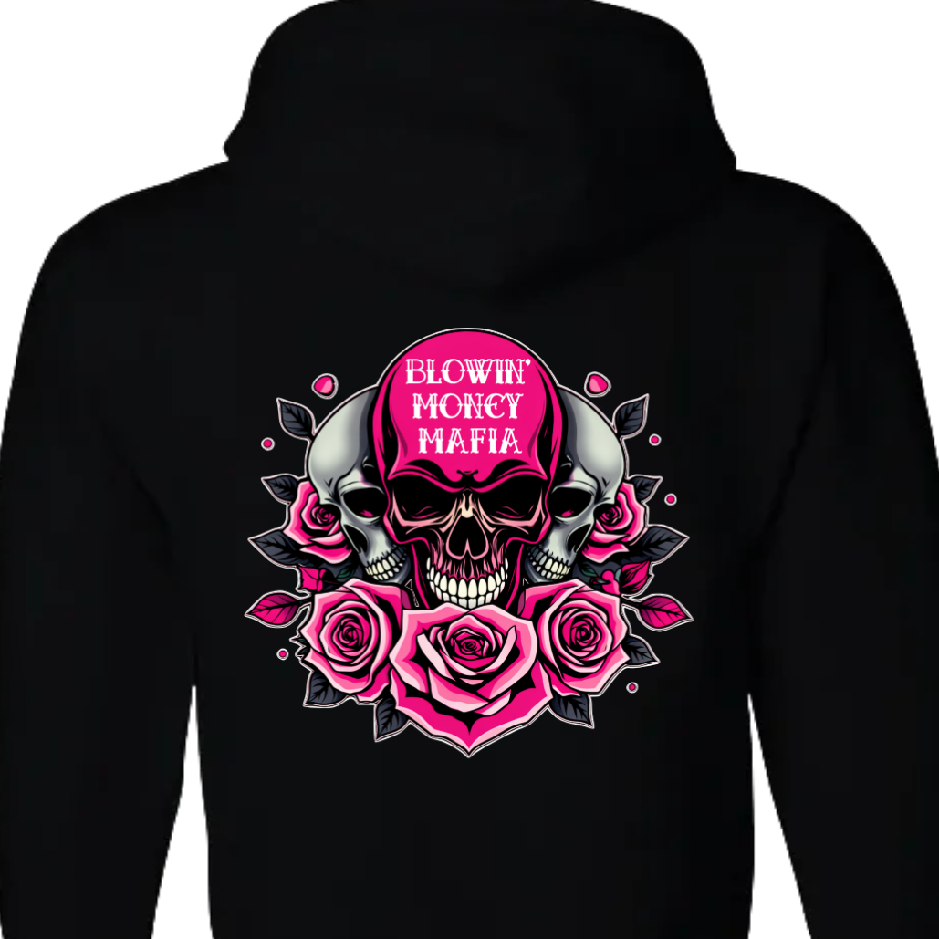 Roses & Skulls - Tee, Hoodie, Long Sleeve