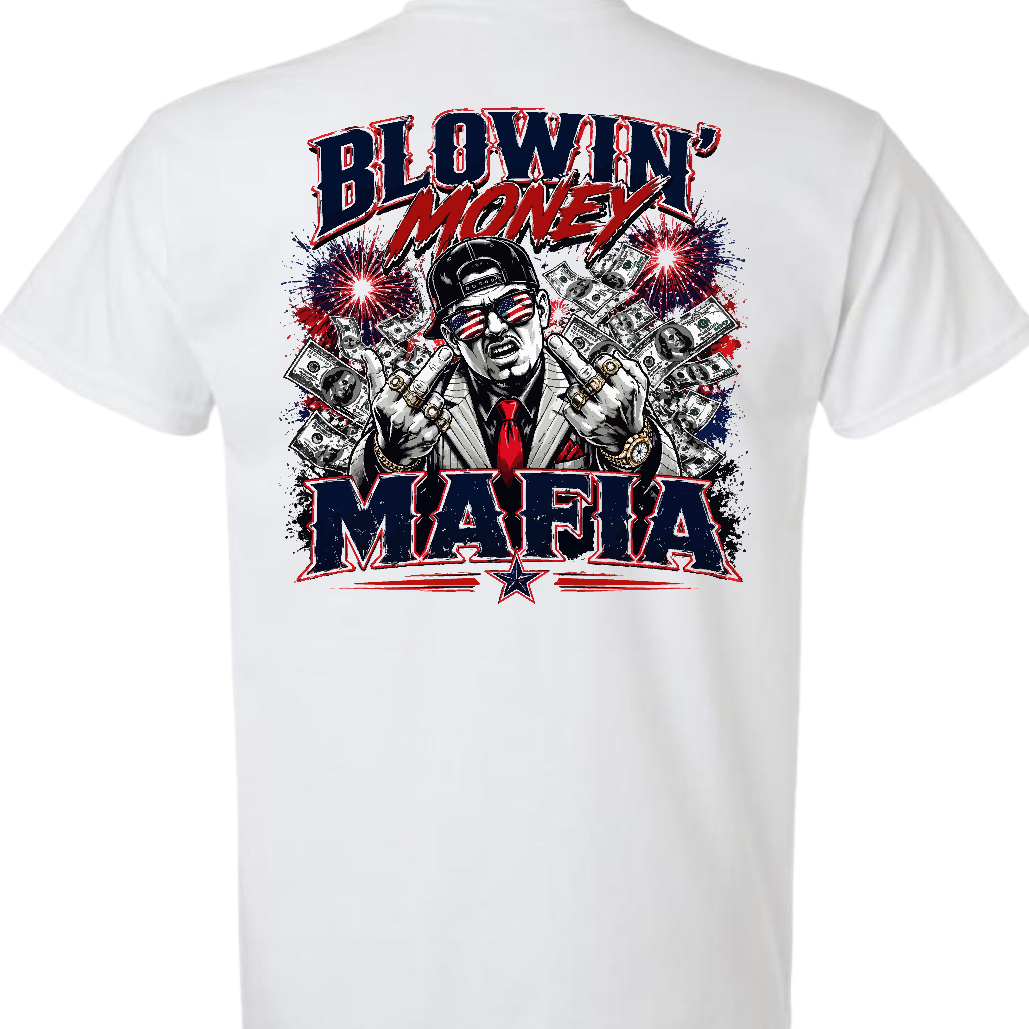 Red, White, & Zero F*CK$ Tee