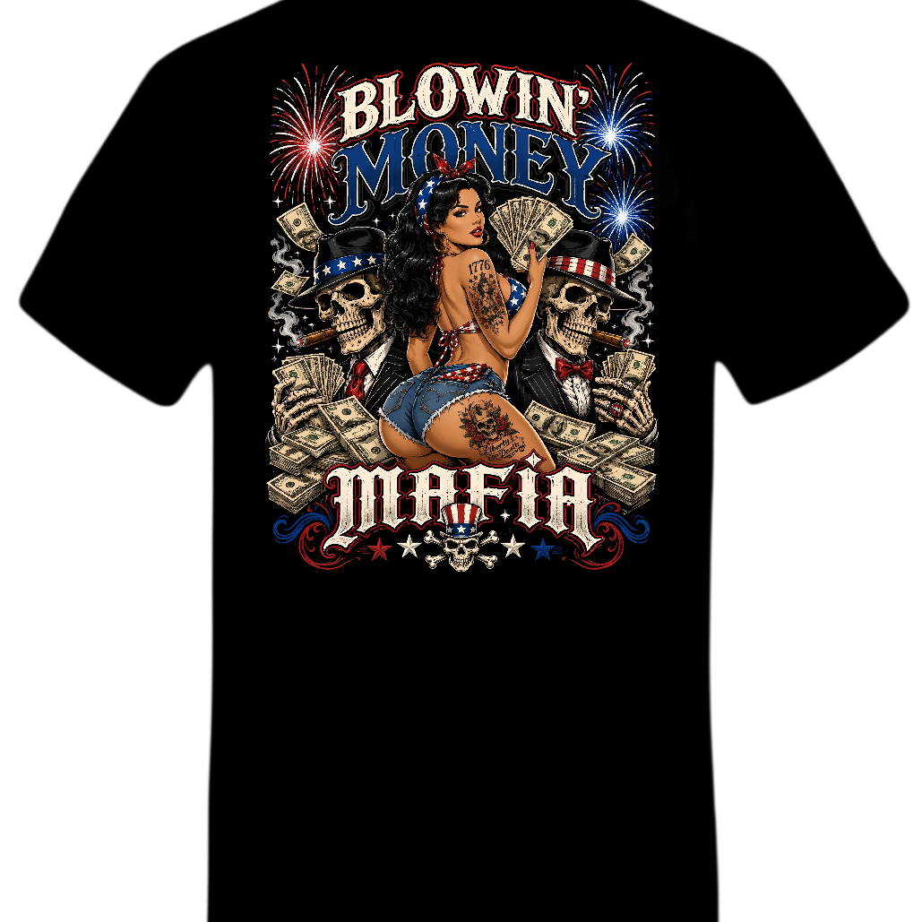 Red, White, and BOOTY Tee