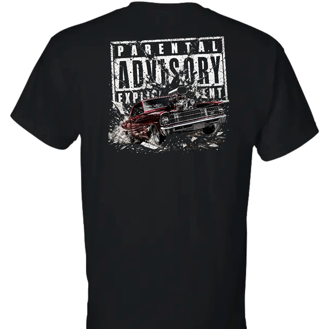 Parental Advisory (black)- Tee, Hoodie, Long Sleeve