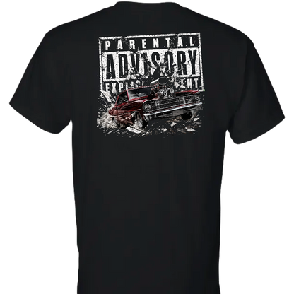 Parental Advisory (black)- Tee, Hoodie, Long Sleeve