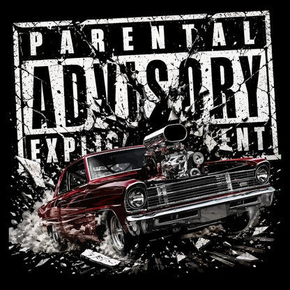 Parental Advisory (black)- Tee, Hoodie, Long Sleeve