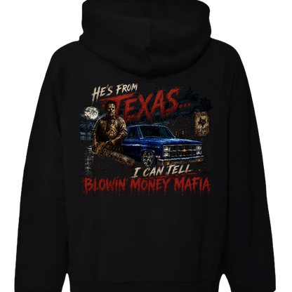 He's From Texas - Tee, Hoodie, Long Sleeve