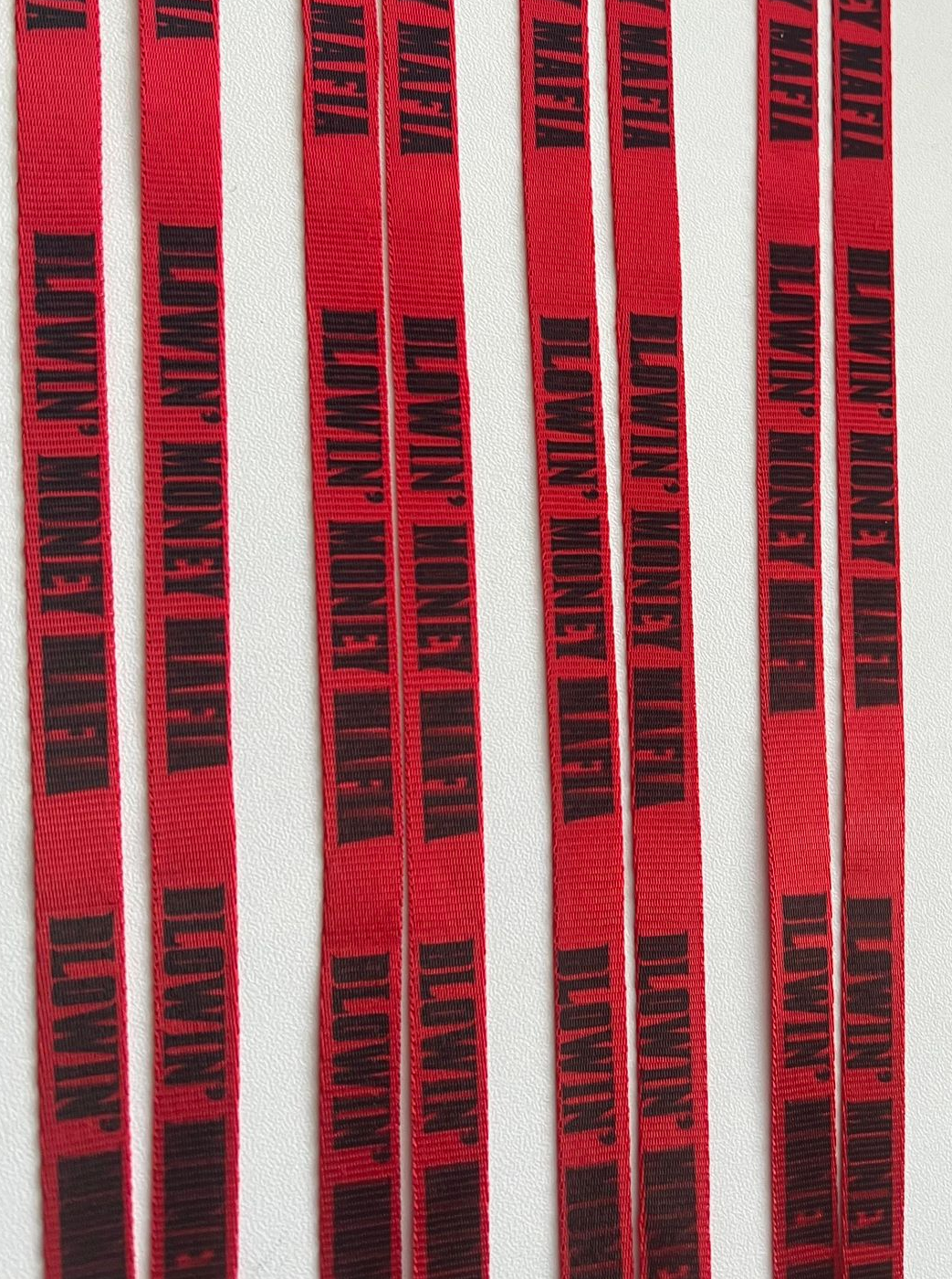 Blowin' Money Mafia Red Lanyard