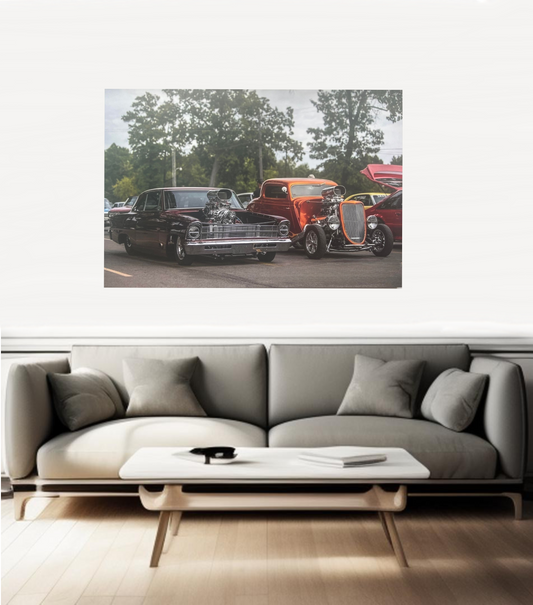 Dragway Canvas Print