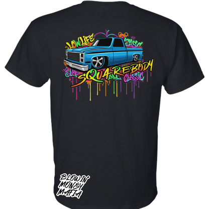 Low Life Graffiti BLUE - Tee, Hoodie, Long Sleeve