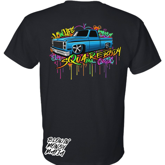 Low Life Graffiti BLUE - Tee, Hoodie, Long Sleeve
