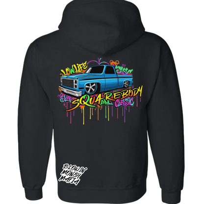 Low Life Graffiti BLUE - Tee, Hoodie, Long Sleeve
