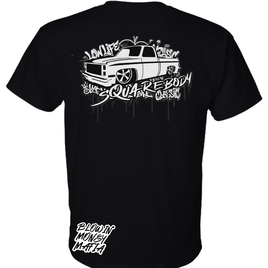 Low Life Graffiti B&W - Tee, Hoodie, Long Sleeve