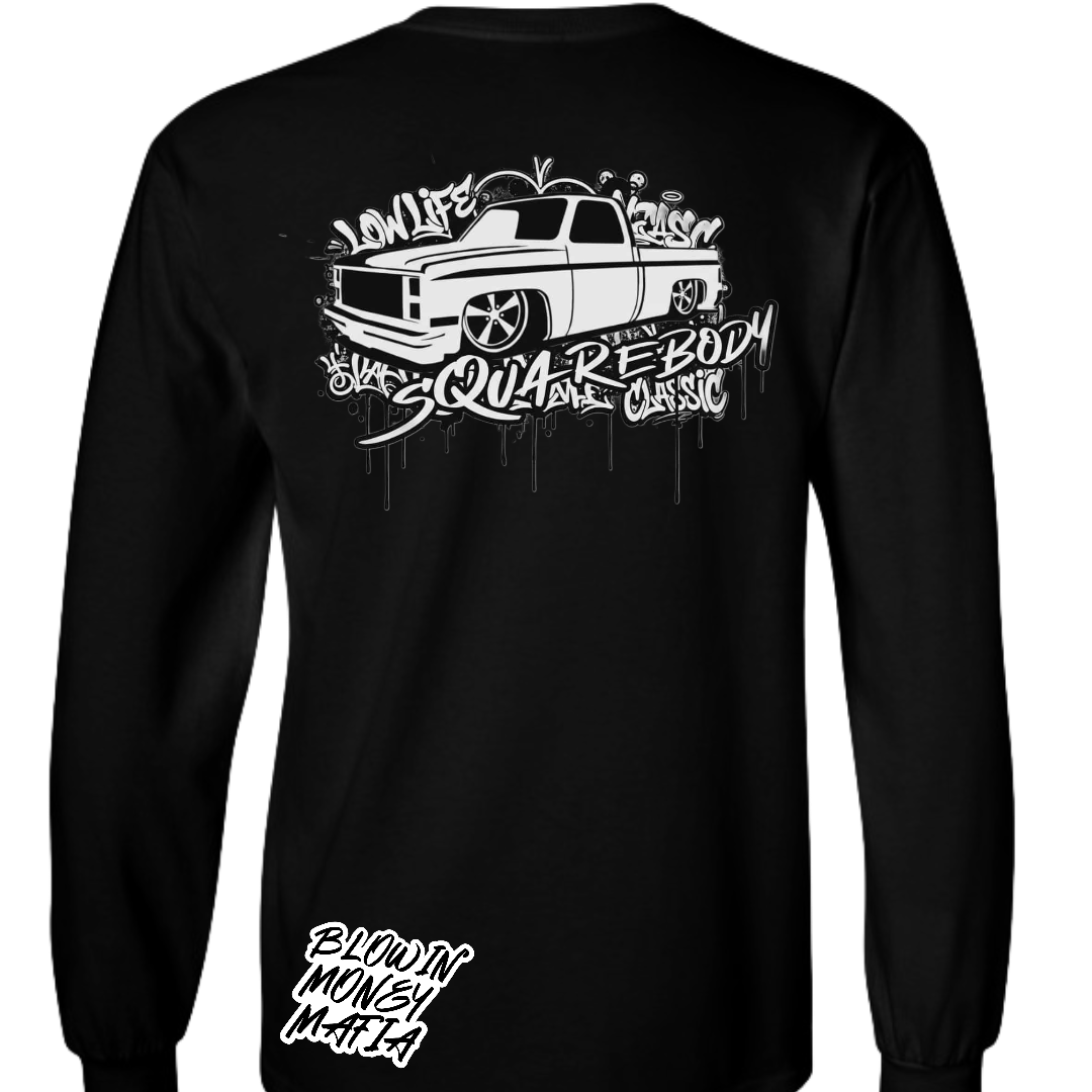 Low Life Graffiti B&W - Tee, Hoodie, Long Sleeve