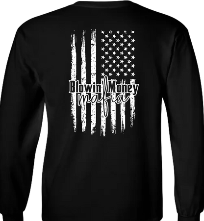 Distorted Flag - Tee, Hoodie, Long Sleeve