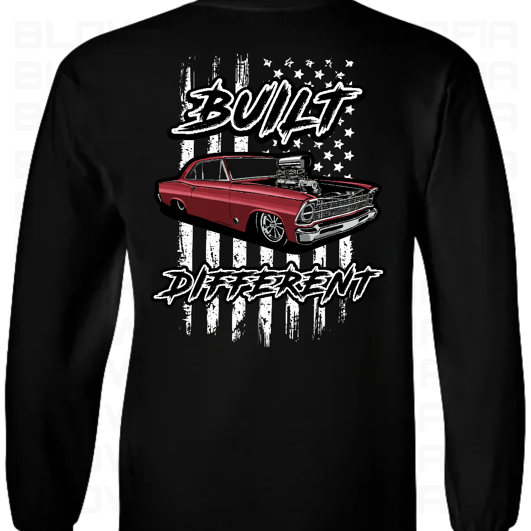 Built Different - Tee, Hoodie, Long Sleeve