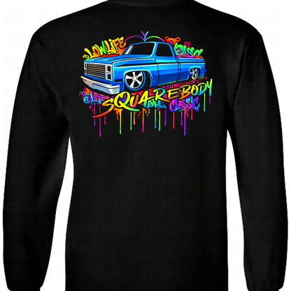 Low Life Graffiti BLUE - Tee, Hoodie, Long Sleeve