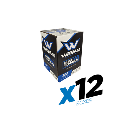 50CT "ON THE FLY" SHOP TOWELS (12 BOXES)