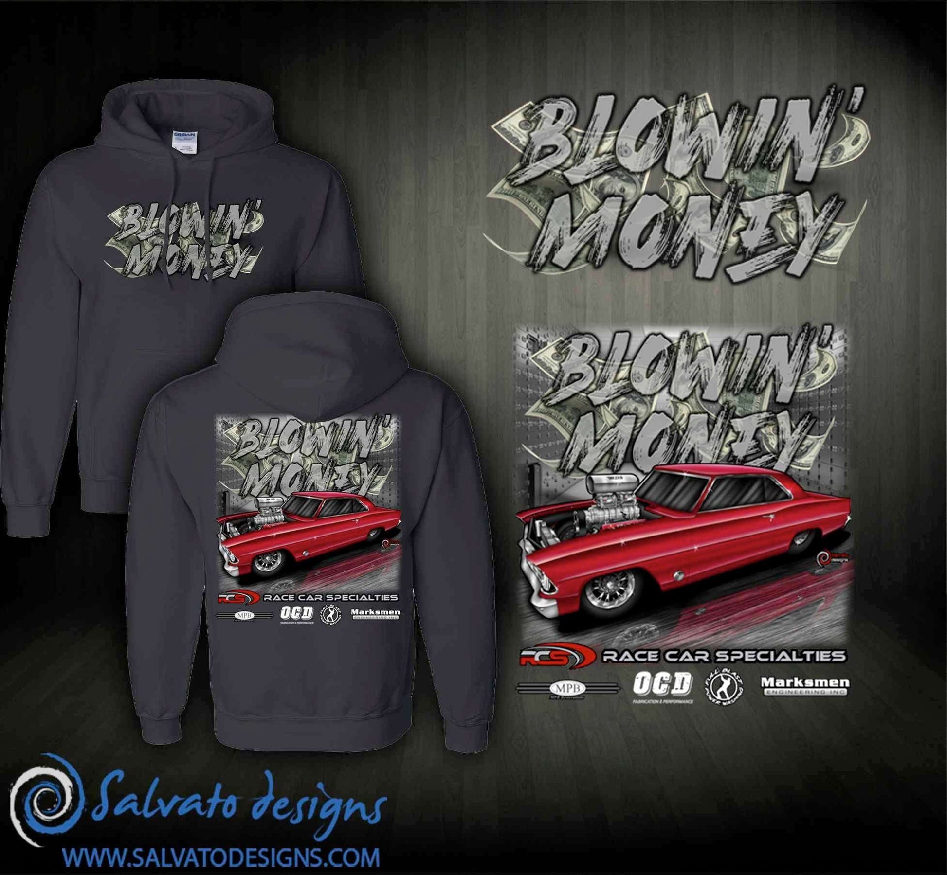 Blowin' Money Hoodie